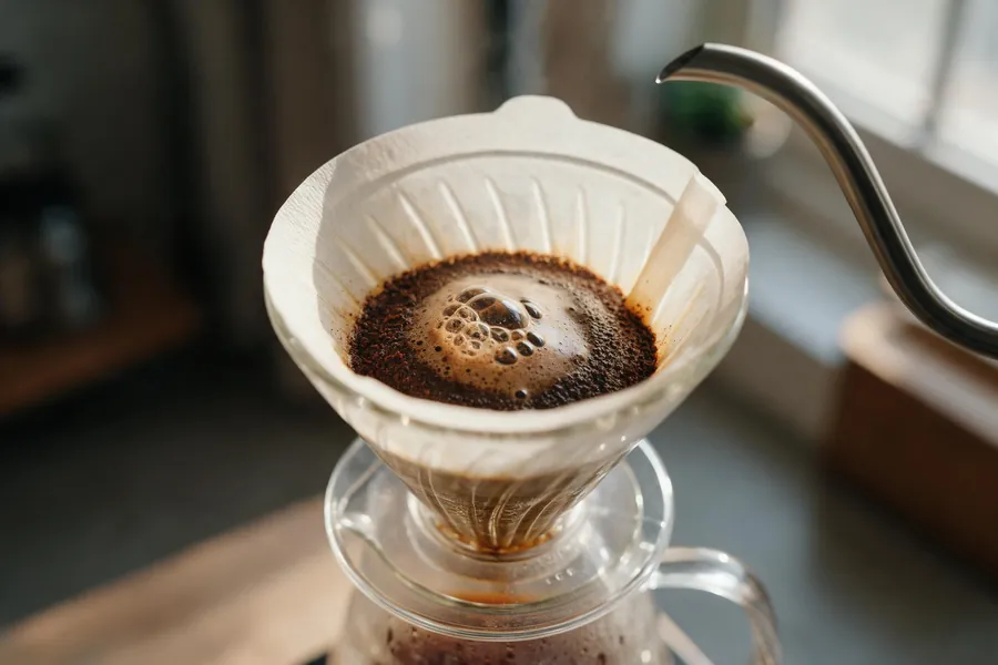 Filtro manual: pour-over paso a paso